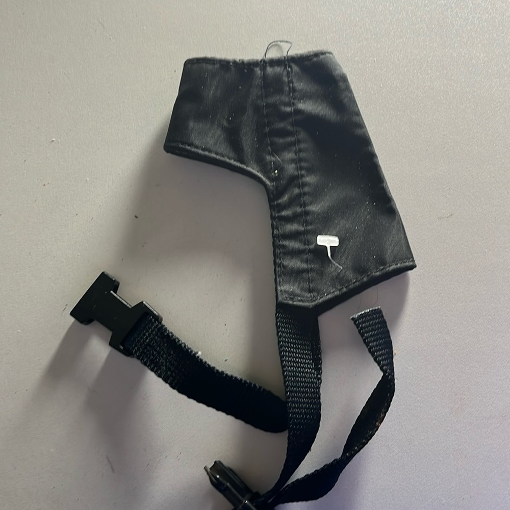 Medium size fabric dog muzzle